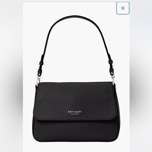 Kate Spade Hudson Pebbled Leather Shoulder Bag